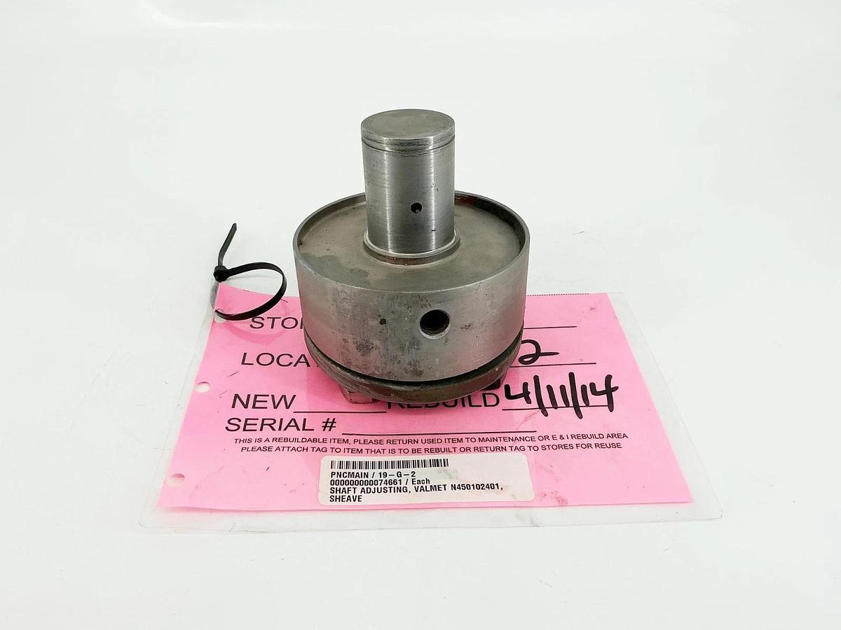 Used Valmet N450102401 Adjusting shaft Sheave