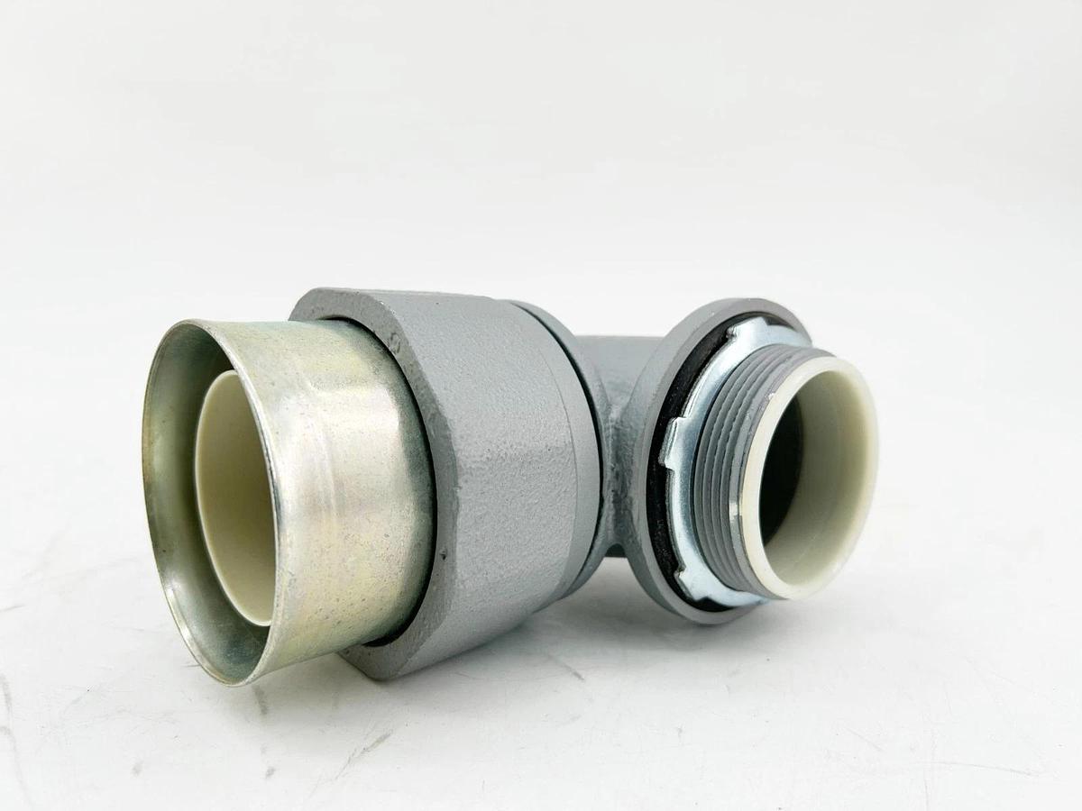 New Appleton STNM-90200 Connector 2" Mall Iron 90 Deg Liquidtight