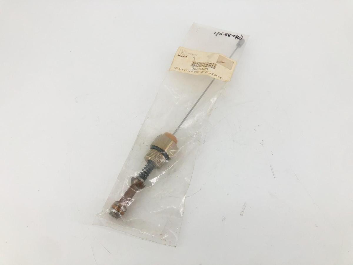 New Keith 3569408 Check Valve Assembly Pilot Pull Ball Block 8" SOLDER CD