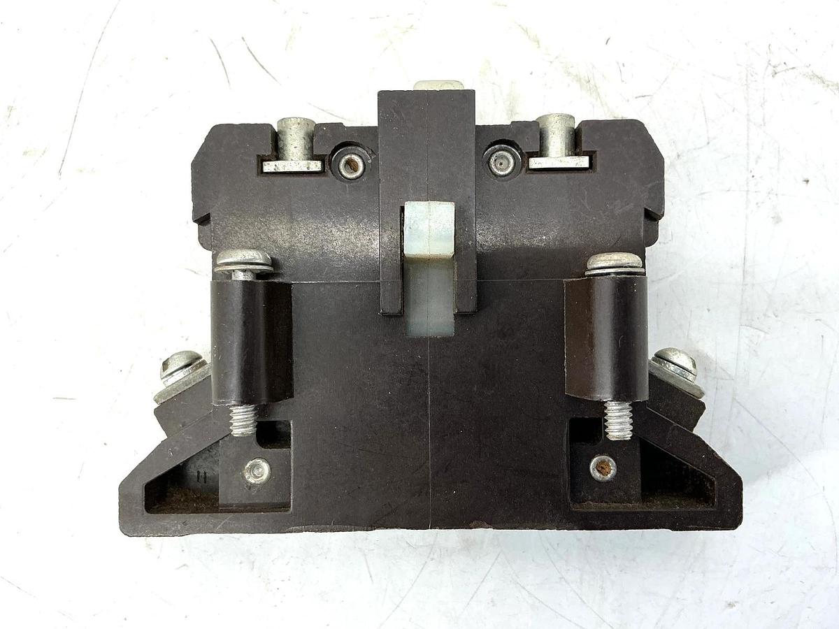 Used Cutler-Hammer C320KB4 Ser A2 Base Auxiliary Contact Block 1NO 10A 600VAC