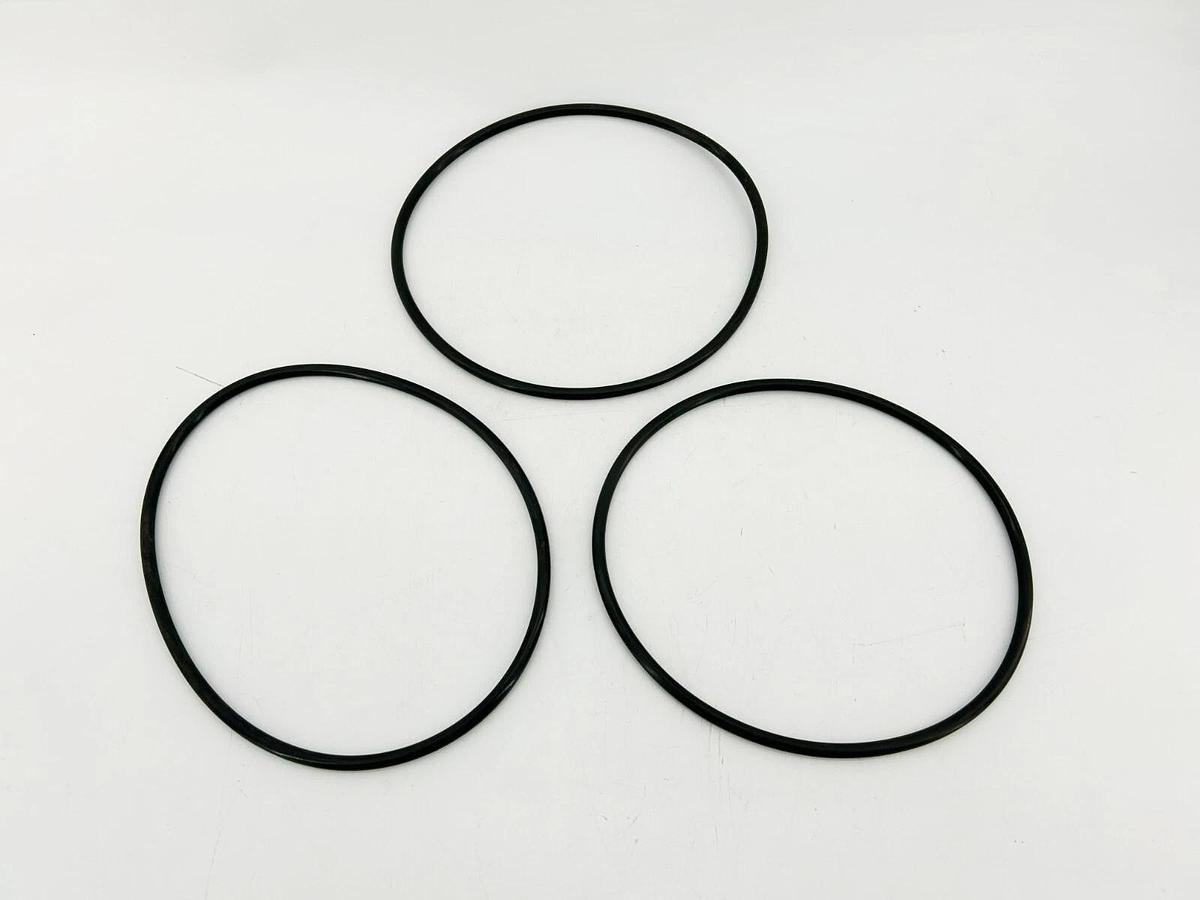 Lot of 3 New A8445V Viton O-Rings 8" ID x 1/4"