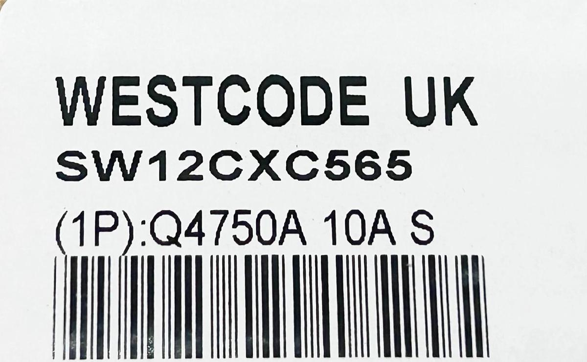 New Westcode SW12CXC565 Diode 1260AMP 1200V - No Box