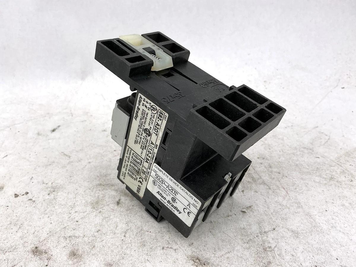 Used Allen Bradley 592-A2DT Ser A Solid State Overload Relay 2.9A 600V 592P-A2DT