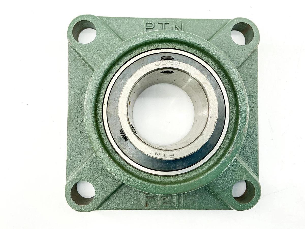 New PTN UCF211 Four Bolt Flange Ball Bearing Unit 55mm Bore - No Box