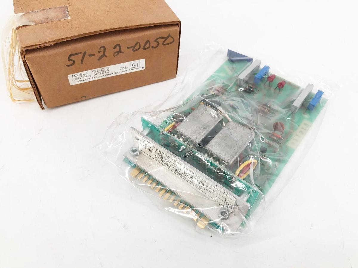 New Acromag 731-C-5 Alarm Relay Module Card 731C5 701-91B