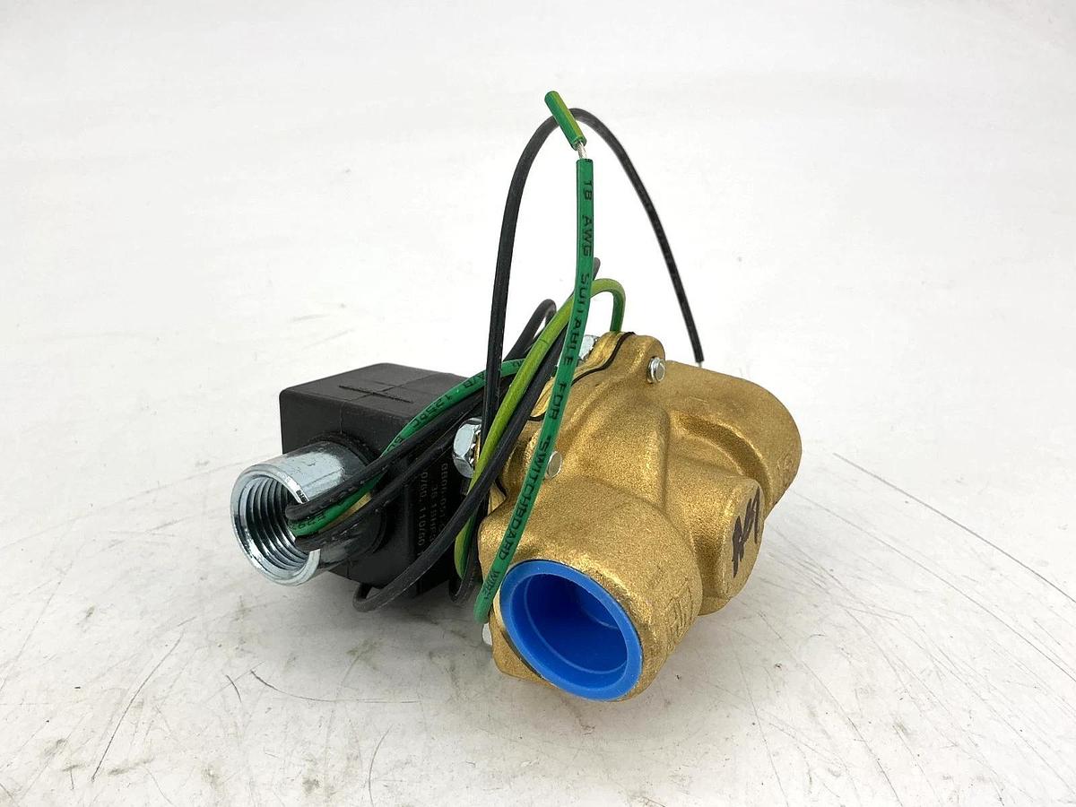 New Parker 12F23C2148ACF4C05 Complete Solenoid Valve 3/4NPT 3/4Orifice 11W 120V