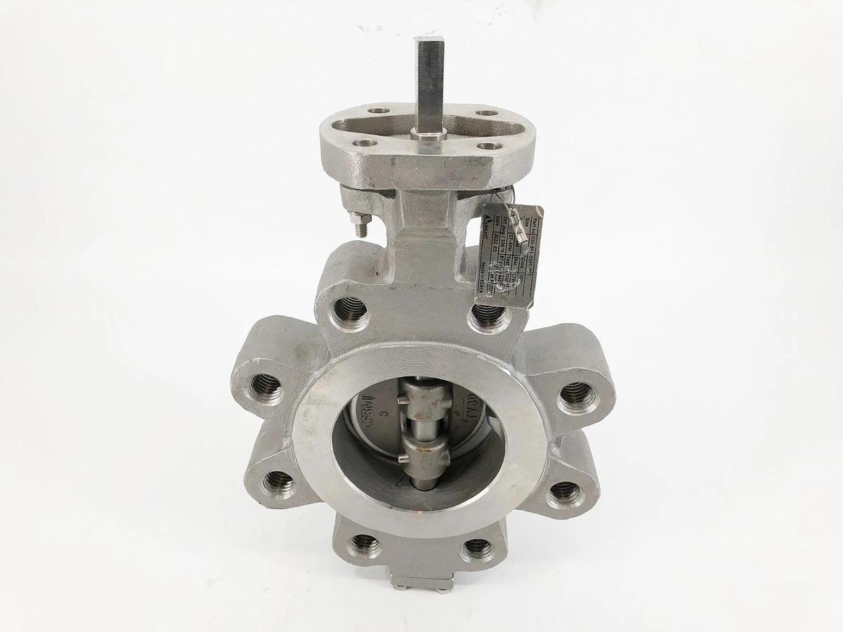 New Delta T 030-861-SSPT-BST Butterfly Valve 3" CF8M 285psi - No Box