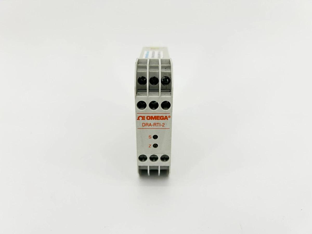 New Omega DRA-RTI-2 DIN Rail 2-Wire Temperature Transmitter, ,10-40VDC, 4-20mA