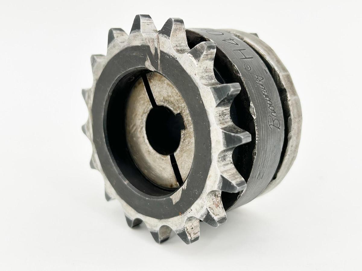 Used Browning H40H16 Sprocket/Split Taper Bushing 16T 1/2" Pitch 40 Chain 3/8"