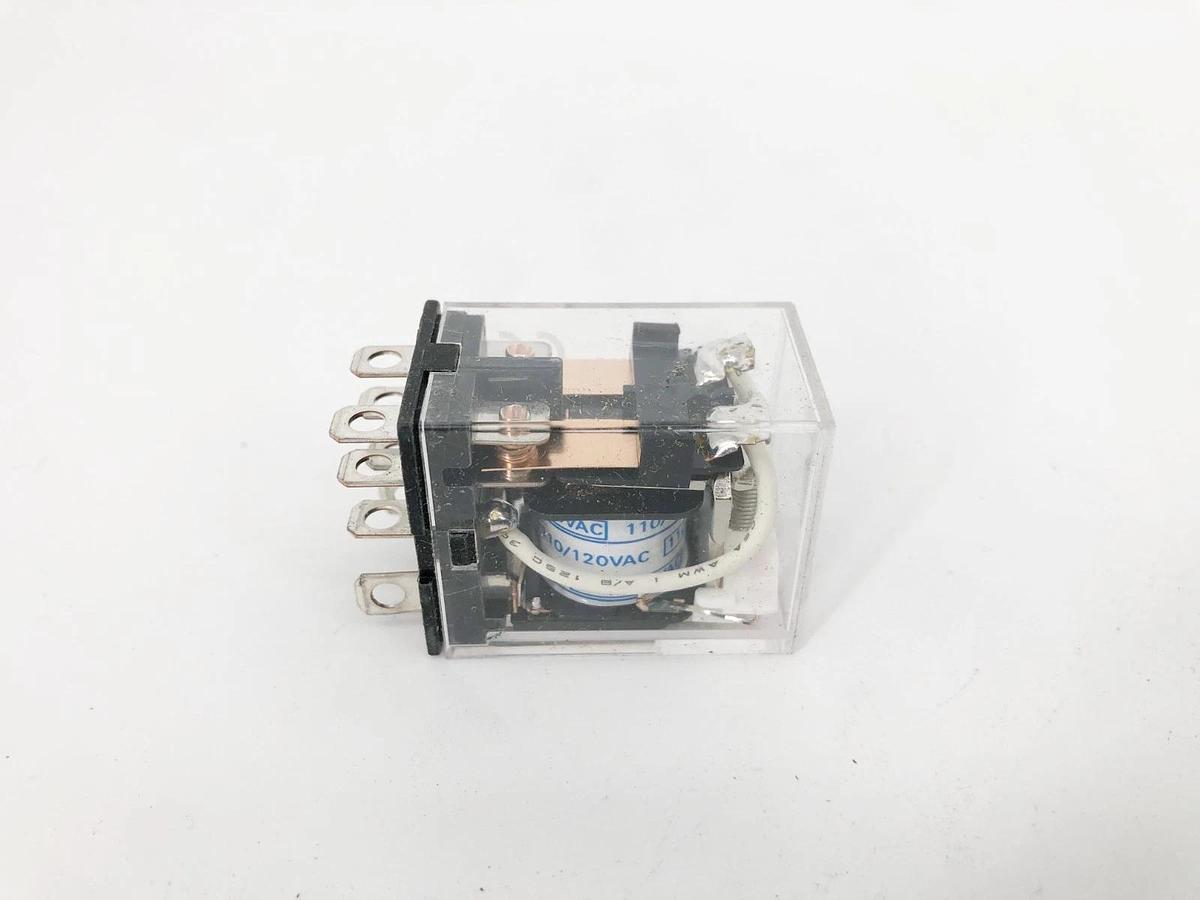 Lot of 3 New Omron LY2N Relays 110/120VAC 8-Pin - No Box