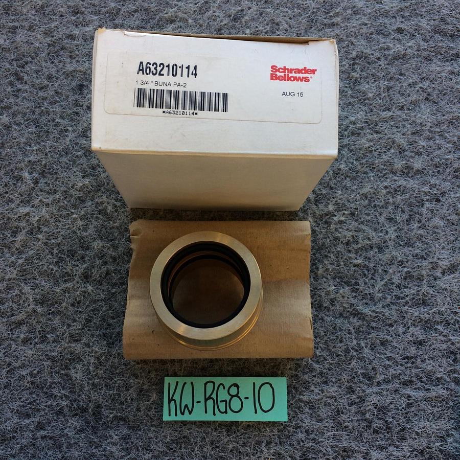 New Schrader Bellows A63230113 1-3/8" Bunan H2 Rod Gland Kit