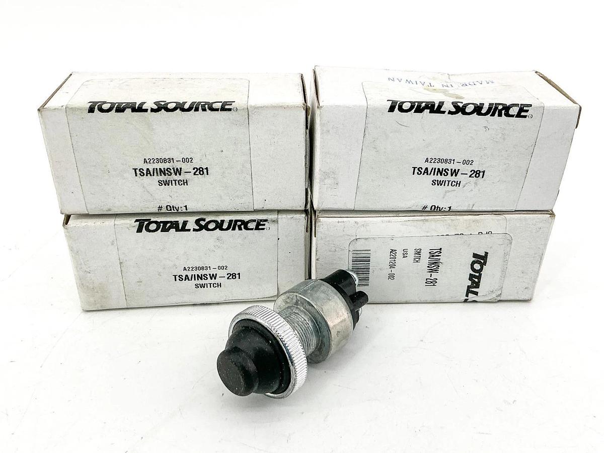 New Lot of 4 Total Source TSA/INSW-281 Switch