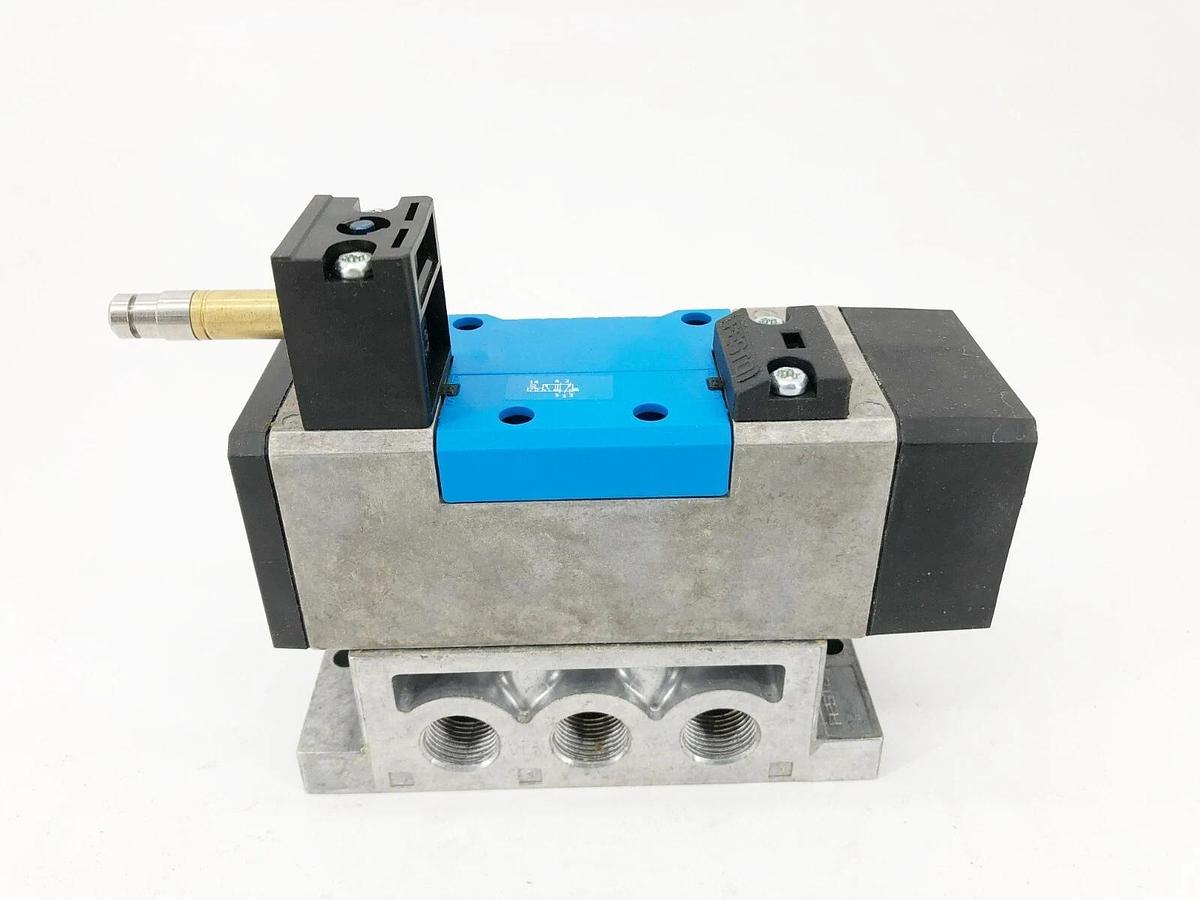 New Festo MN1H-5/2-D-2-FR-C Solenoid Valve 24VDC 2.5W 159699