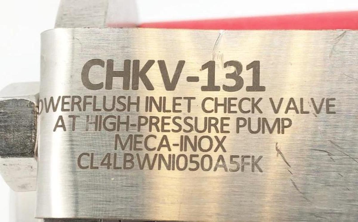 New Meca-Inox CL4LBWNI050A5FK Sanitary Check Valve M-I-DN50 CHKV-131 - No Box