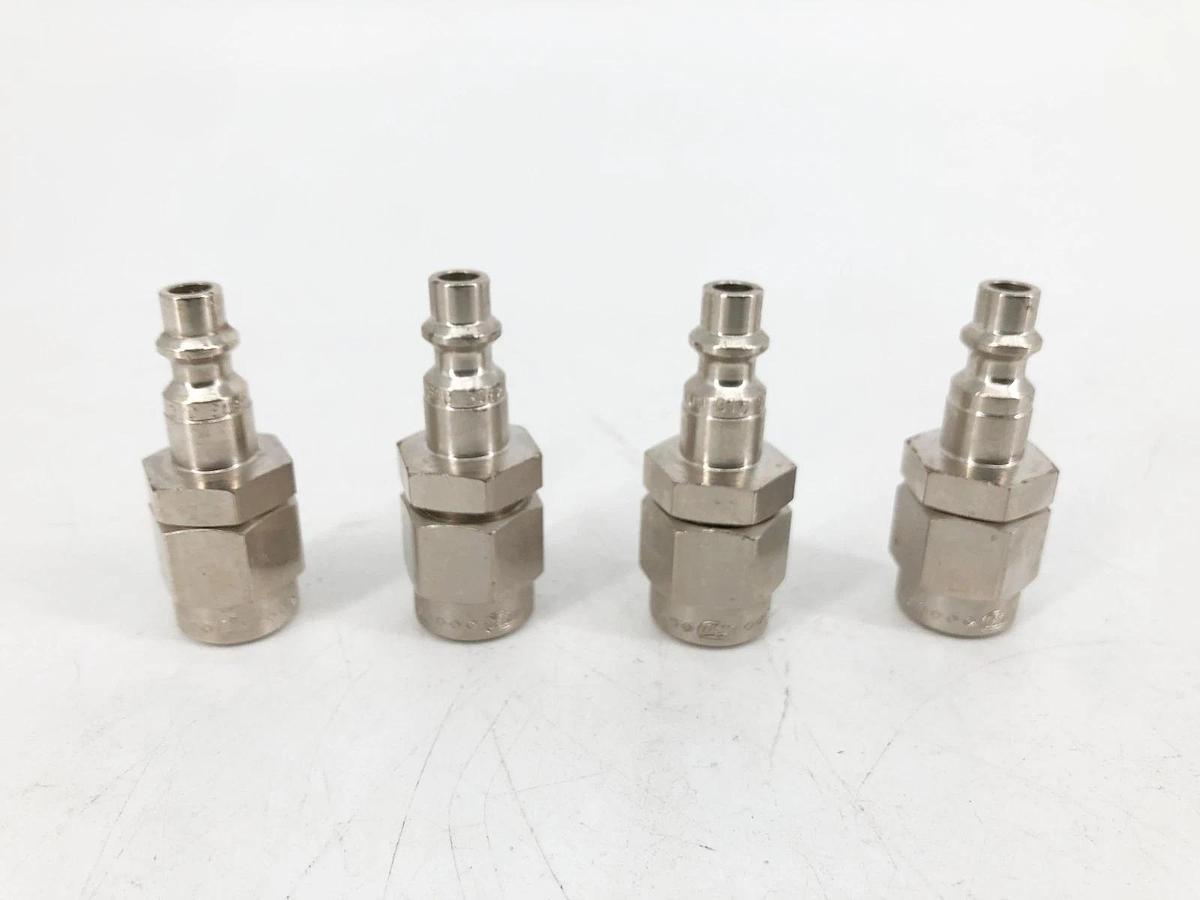 Lot of 4 New CEJN 10-310-5062 Stream-Line Nipple 8mm x 12mm - No Box