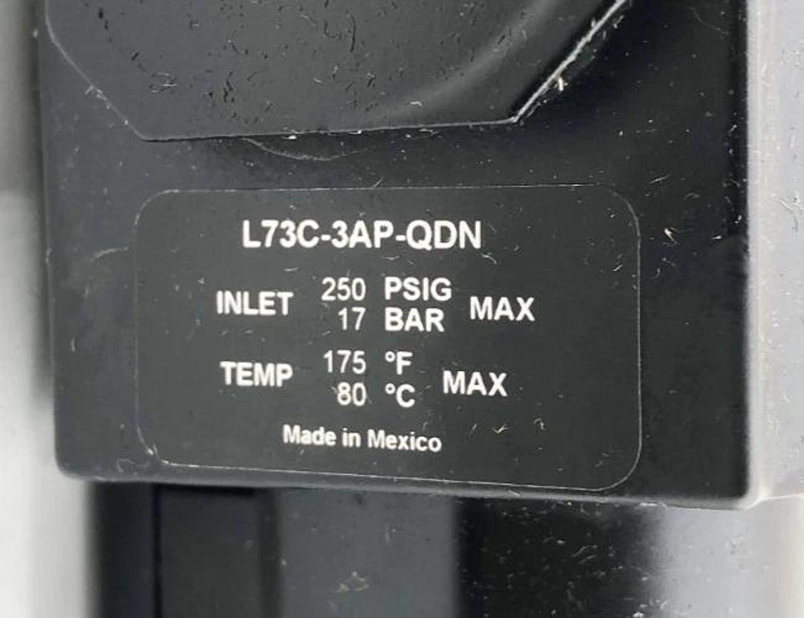 New Norgren 24-073-019-066 Combination Unit B73G-3AK-AD1-RMG L73C-3AP-QDN