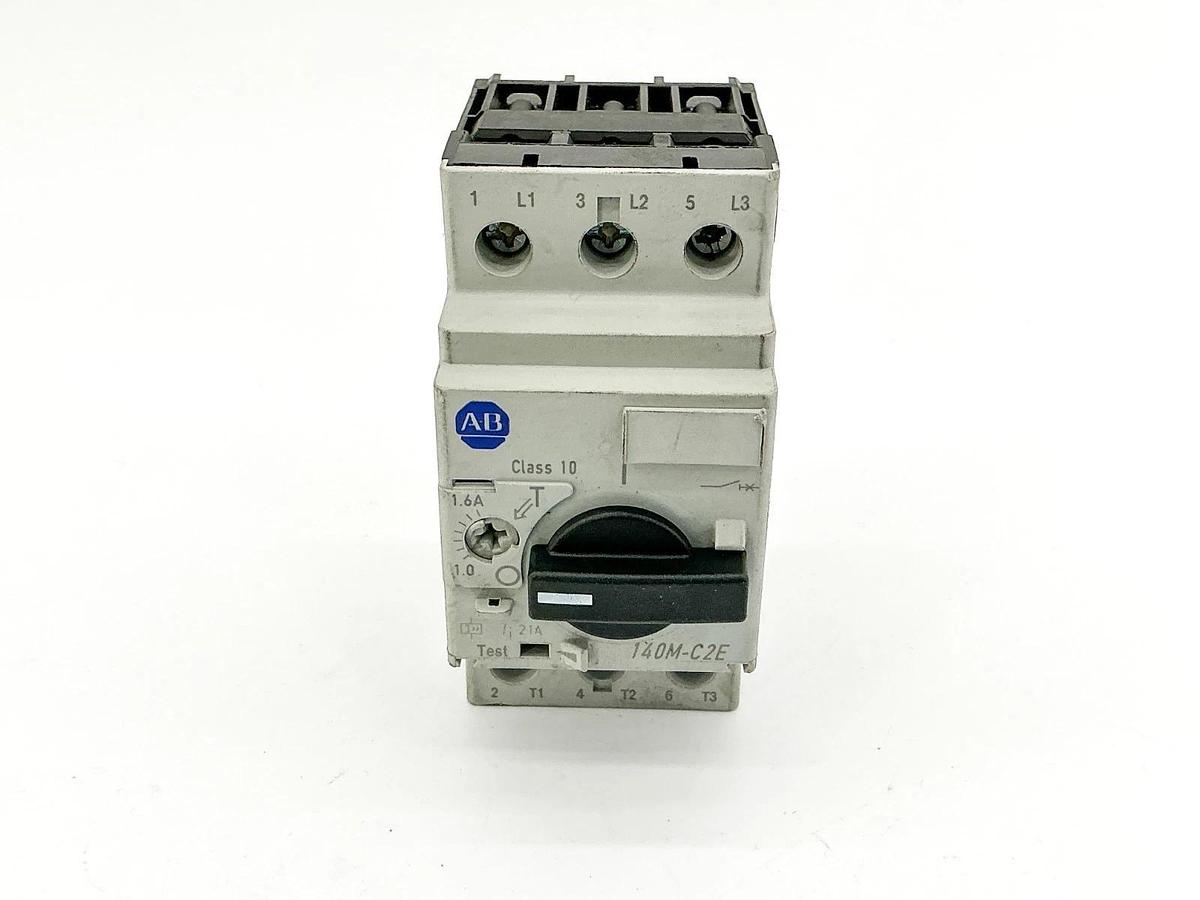 Used Allen Bradley 140M-C2E-B16 Circuit Breaker 1.6A 6kV 690V Ser.C