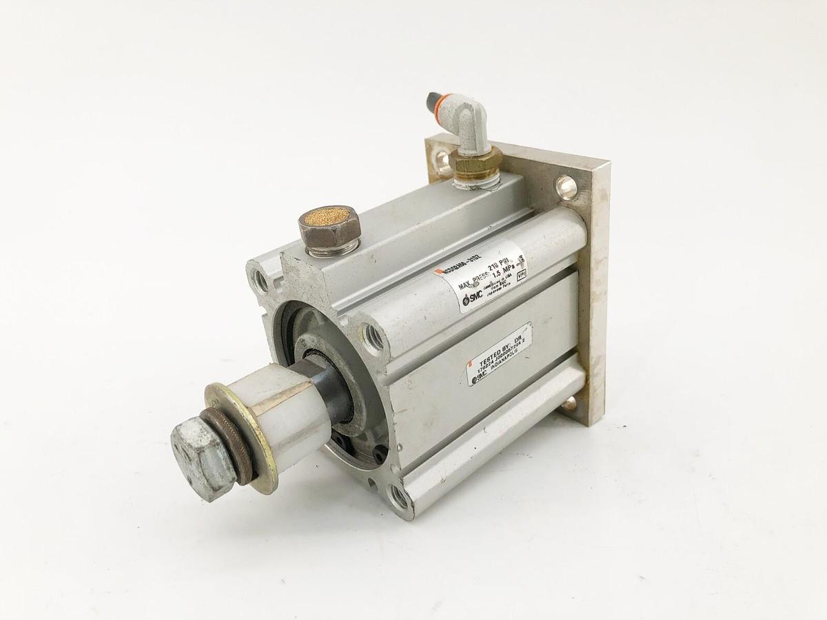 Used SMC NCDQ2A50-31DZ Double Acting Compact Cylinder