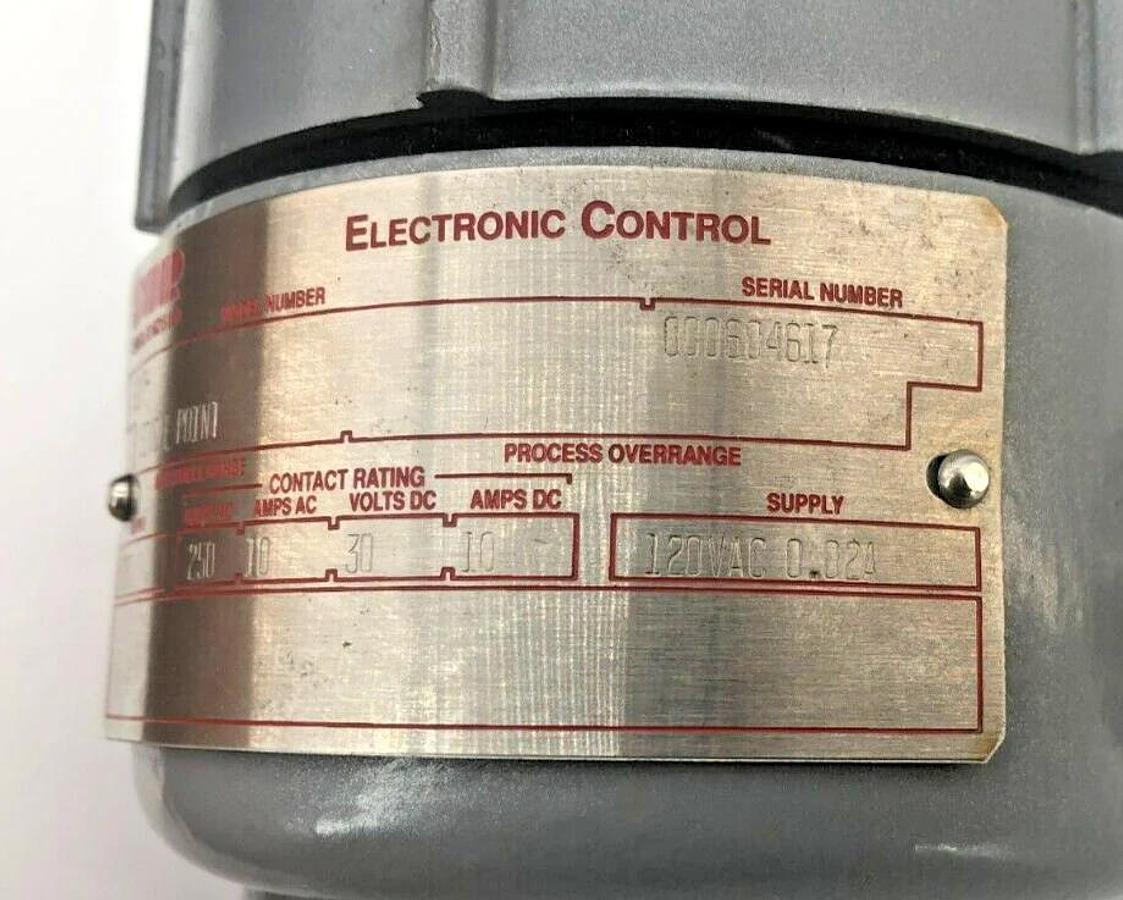New SOR 651K7 Single Point Level Switch 250VAC