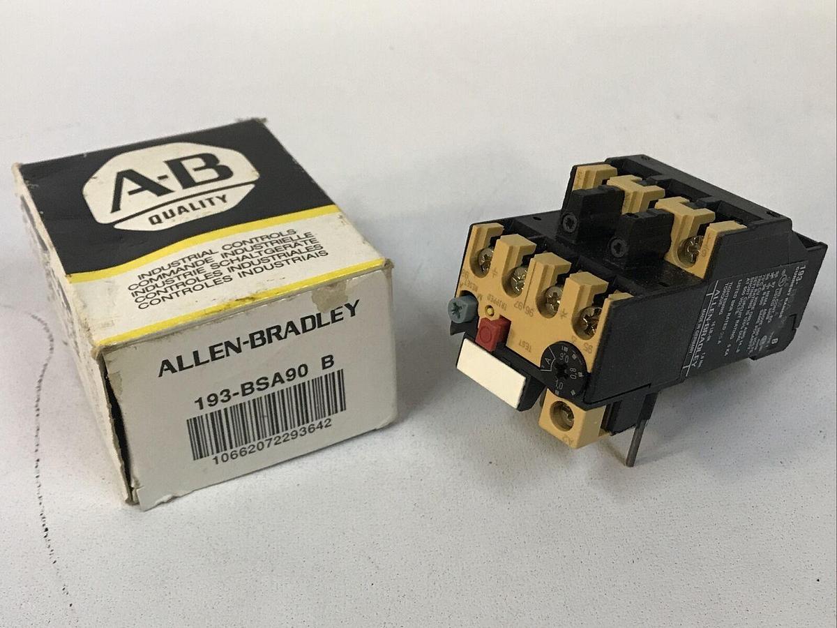 New Allen Bradley 193-BSA70 Overload Relay .40-.60A Ser B