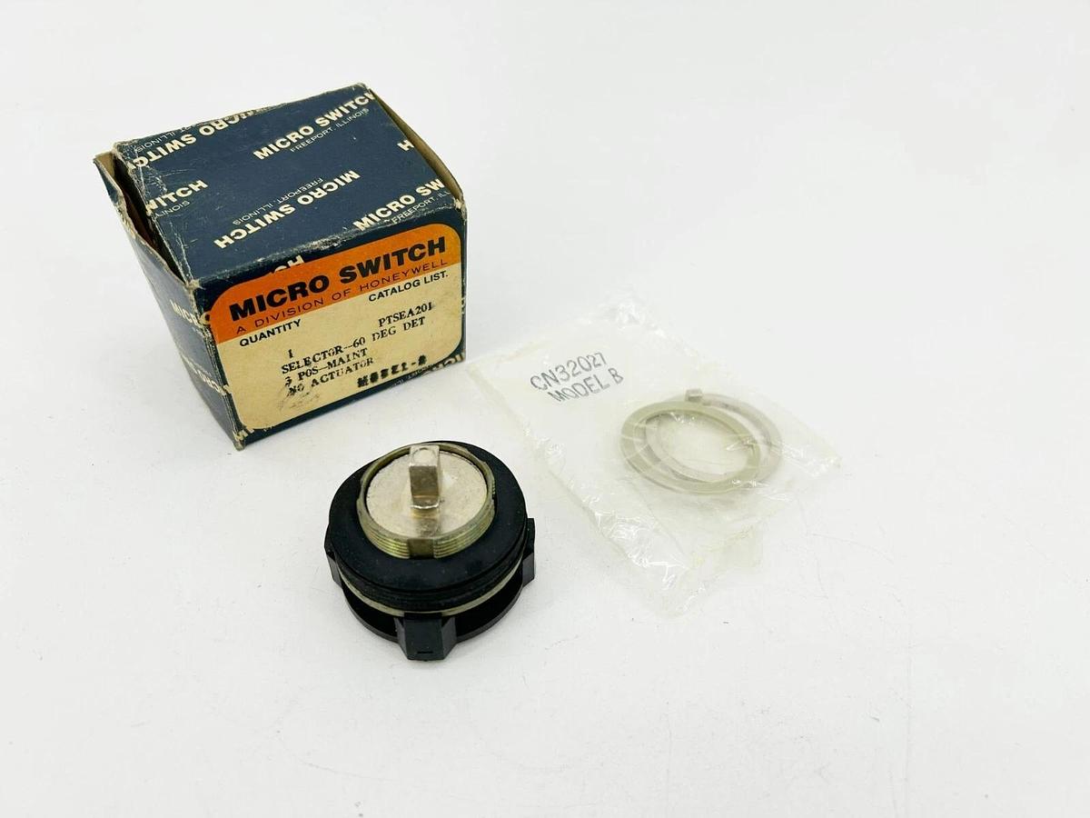 New Honeywell Microswitch PTSEA201 Selector Switch 3 Position 60 Degrees