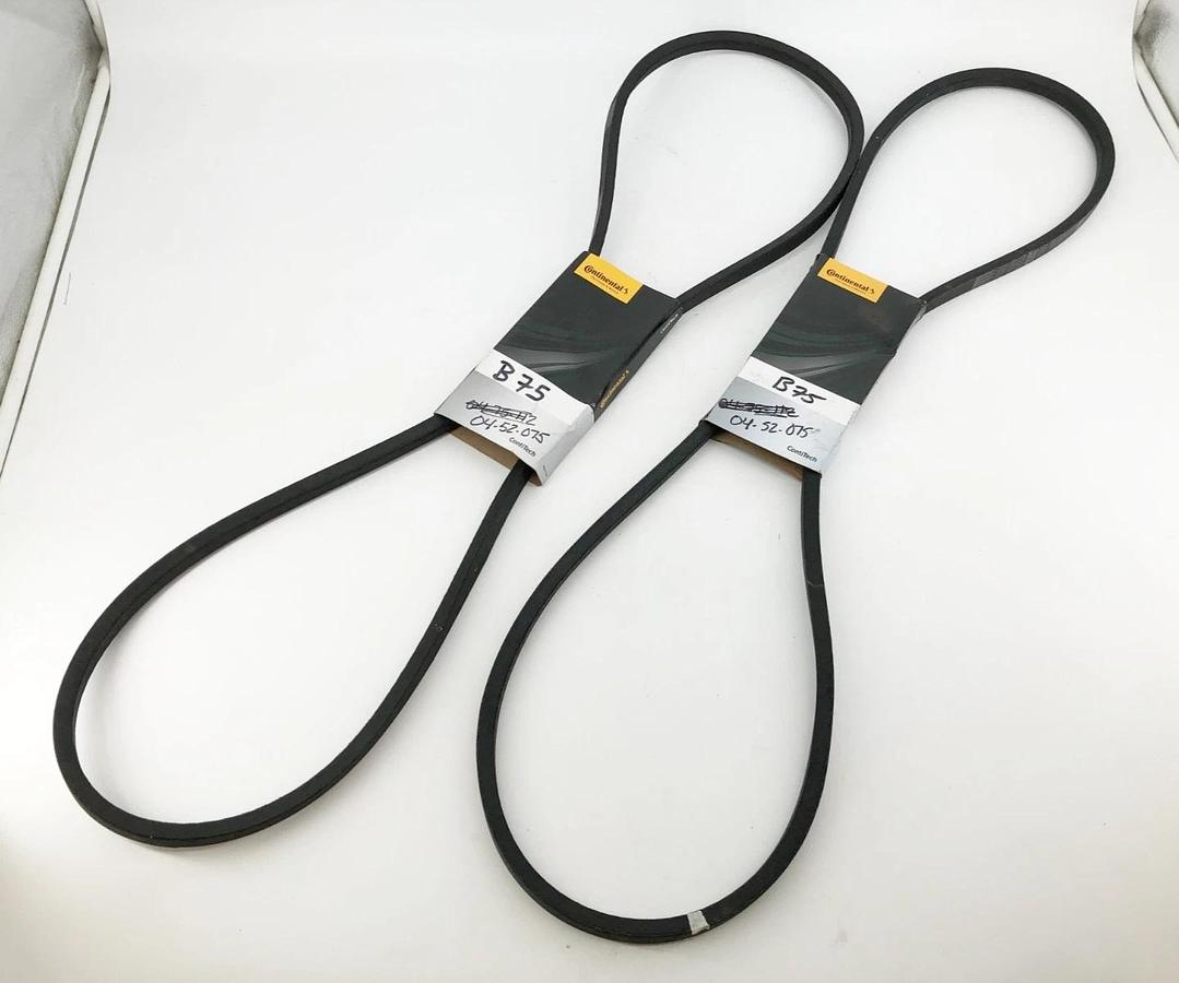 Lot of 2 New Continental B75 HY-T Plus V-Belts 5L780 - No Box