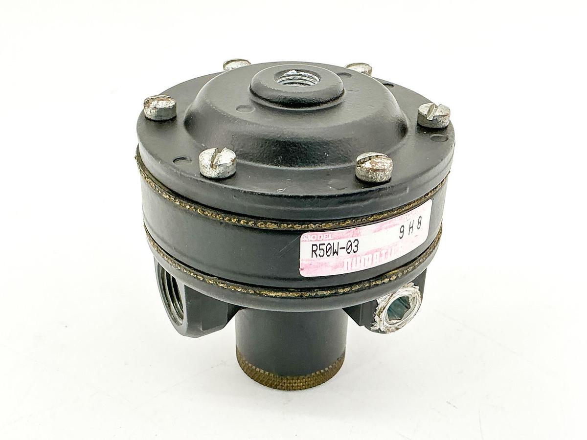 Used Numatics R50W-03 Pneumatic Pressure Regulator