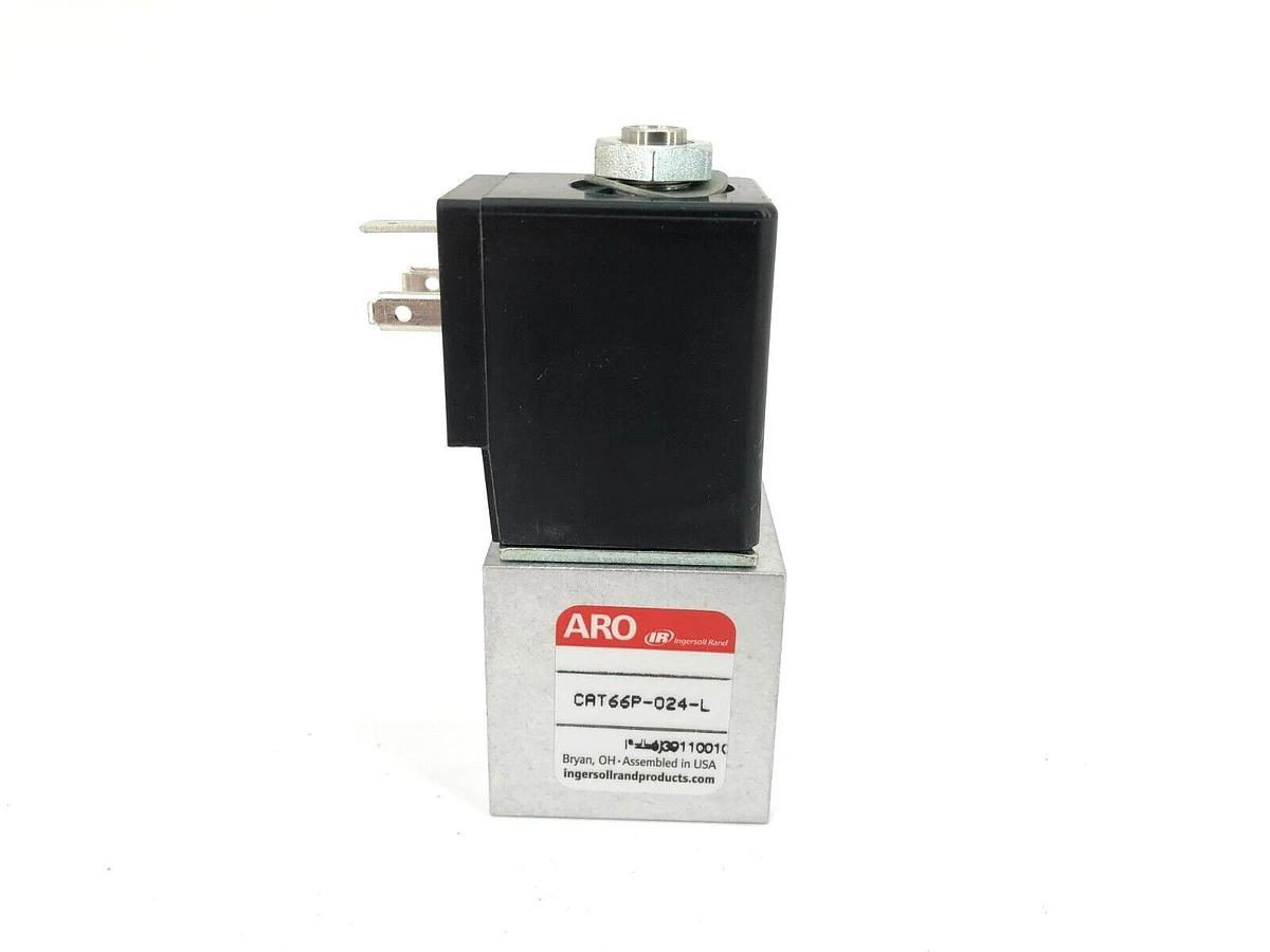 New ARO CAT66P-024-L Solenoid Air Control 1/4" 24VDC 4KB45