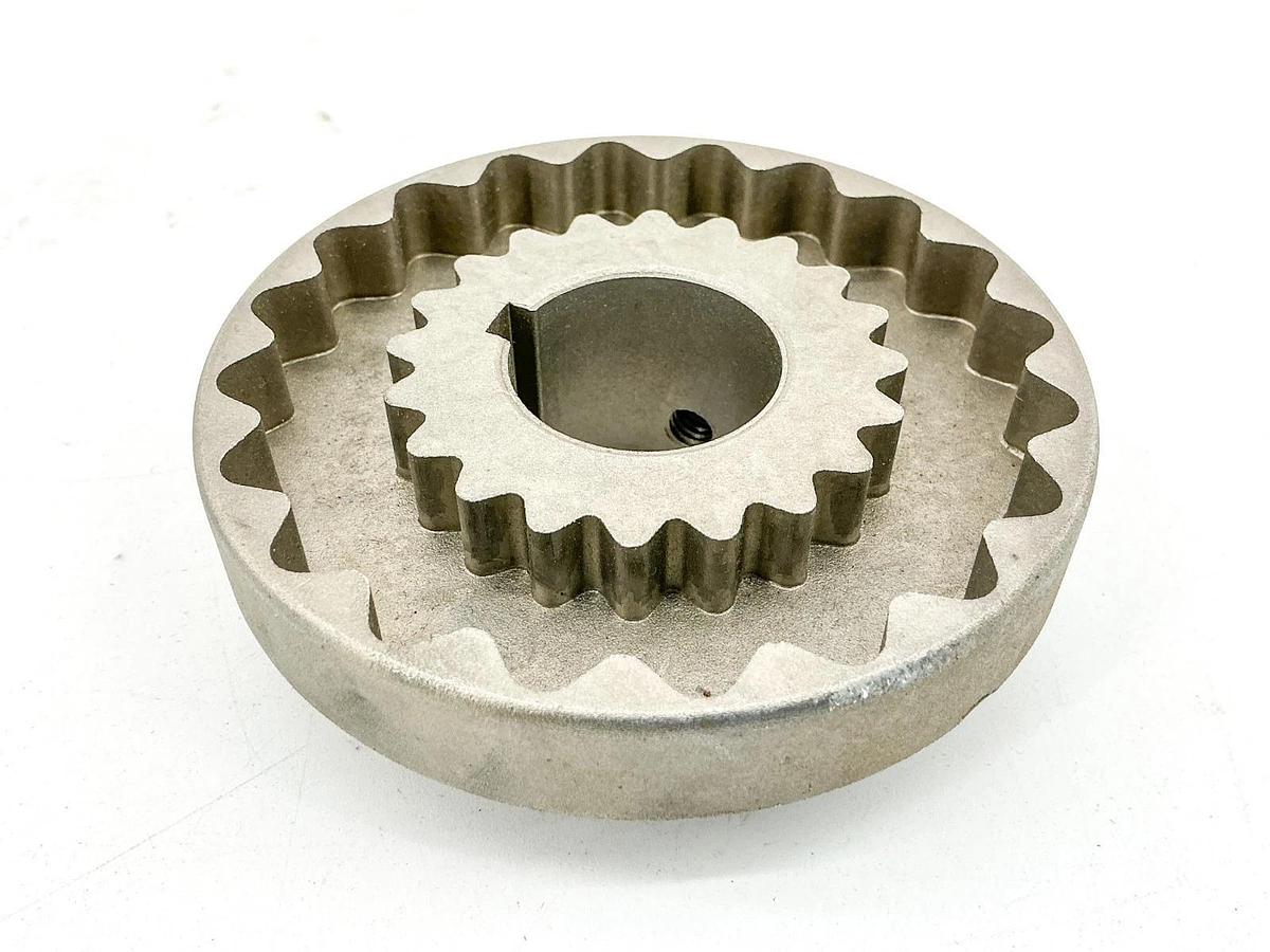 New Martin 6J 1 1/4 Quadra-Flex Coupling Flange 1-1/4" Bore 6000RPM