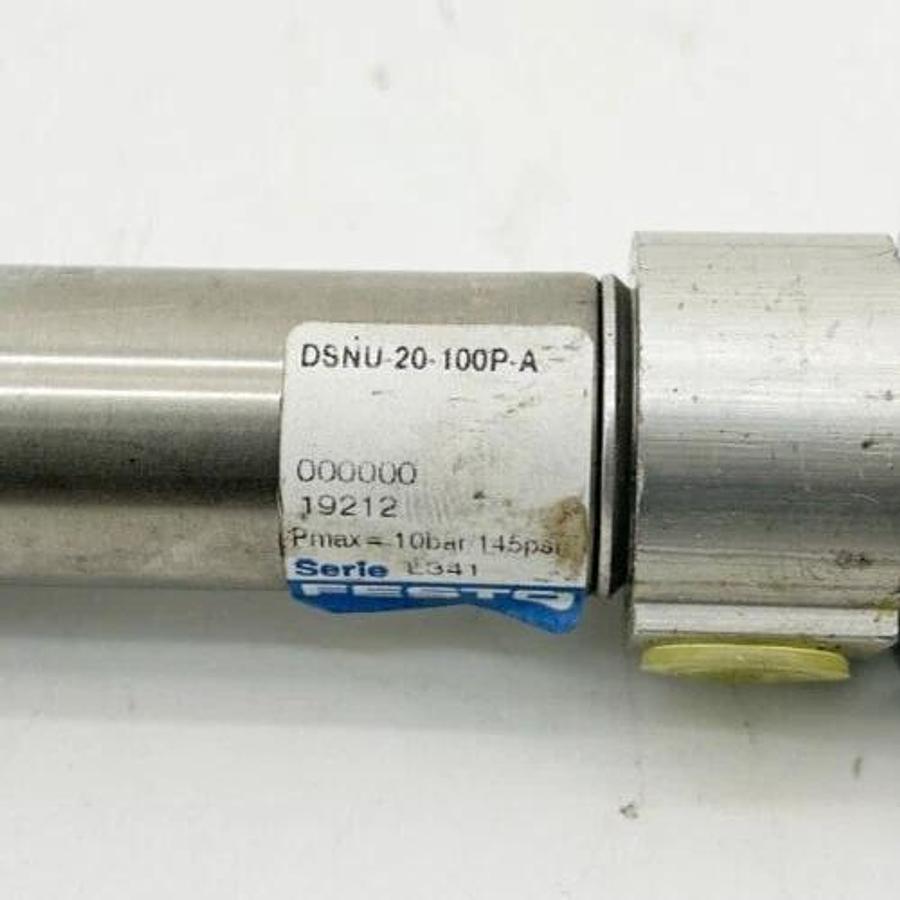 New Festo DSNU-20-100P-A Pneumatic Cylinder 10Bar 145PSI 19212