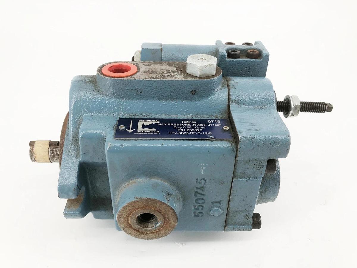 New Continental HPV-6B35-RF-O-1R-B Hydraulic Piston Pump 3500psi 259020 - No Box