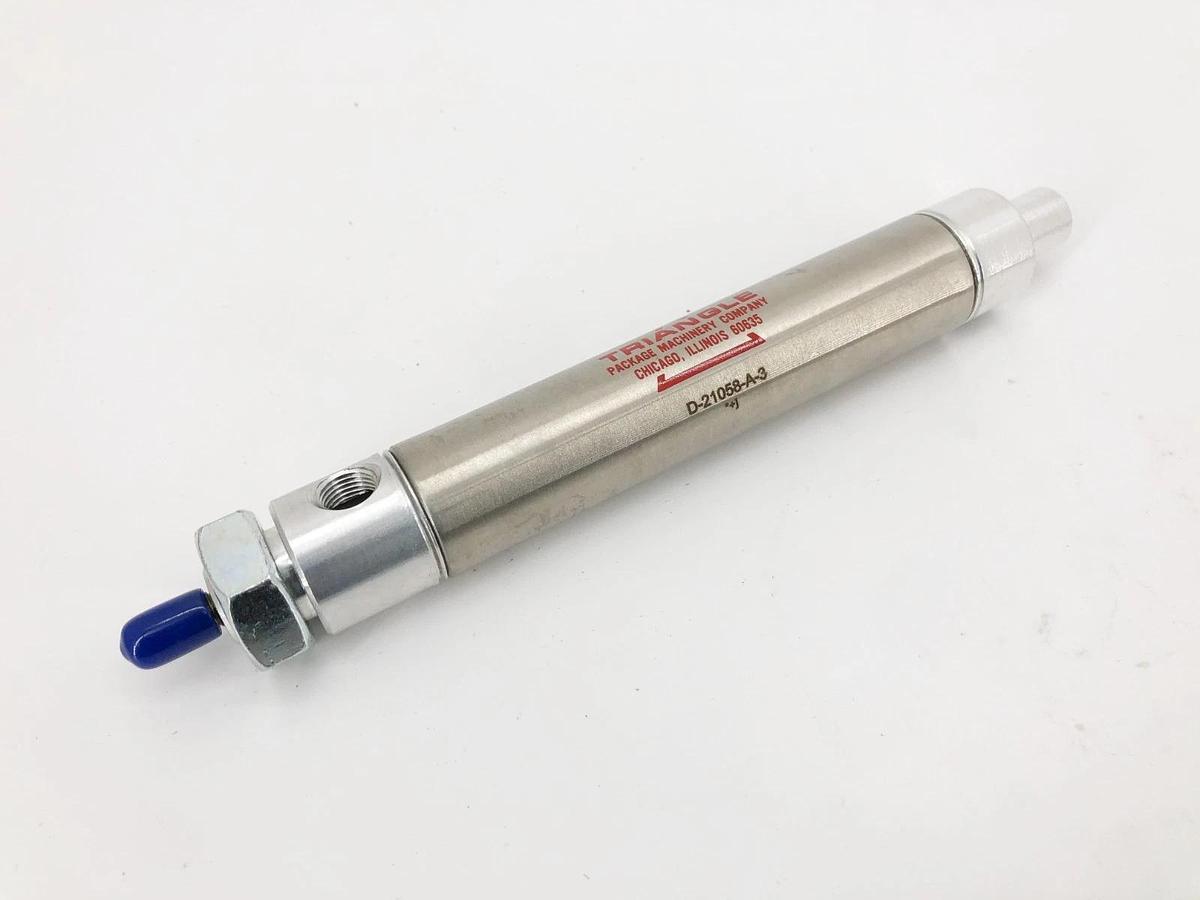New Triangle D-21058-A-3 Pneumatic Cylinder 7/8" Bore x 3" Stroke - No Box