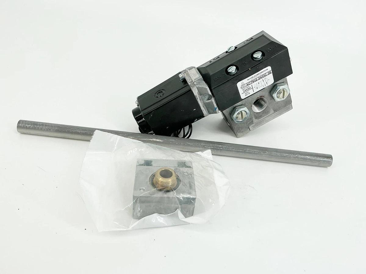 New Alkon Co. AC7902-24/DC-38 Solenoid Valve 24VDC- No Box