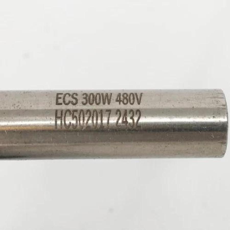 New ECS HC502017 Cartridge Heater 300W 480V 3" x 1/2" - No Box
