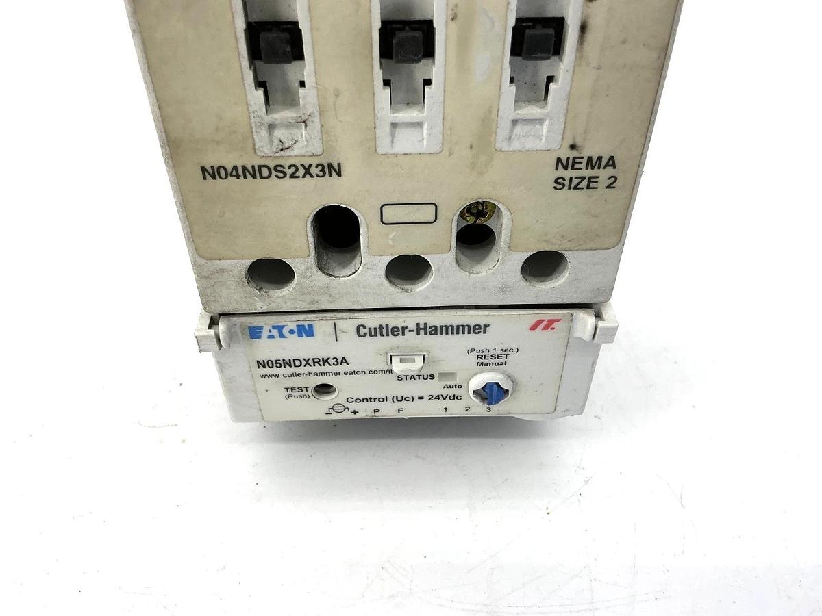 Used Eaton Cutler-Hammer N101DS2K3A Starter 3P 45A N04NDS2X3N N05NDXRK3A