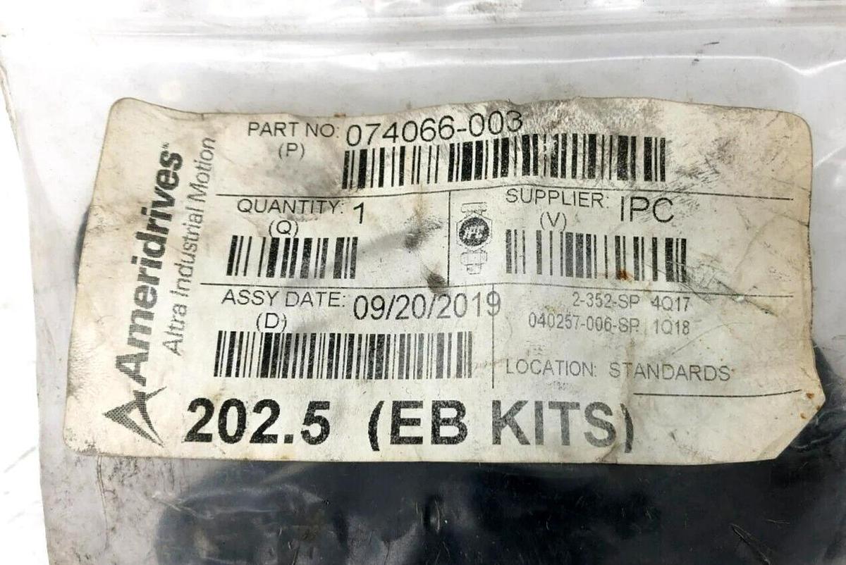 New Ameridrives 074066-003 202.5 EB Coupling Bolt Kit
