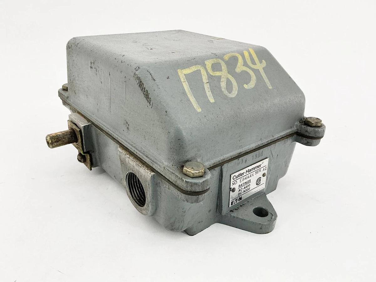 Used Cutler Hammer E84AAN Mill-Type Limit Switch Control 2200V 2NO-1NC NEMA 4