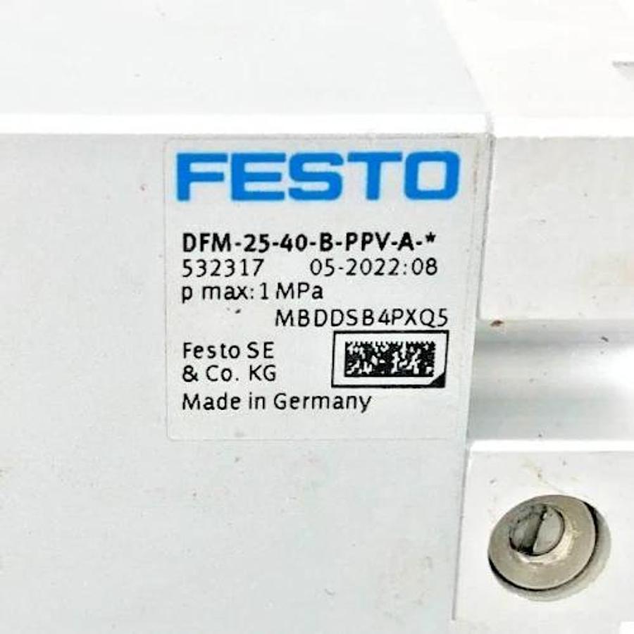 New Festo DFM-25-40-B-PPV-A-* Guided Drive 532317 - No Box