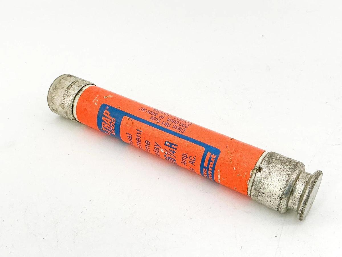 New Lot of 2 Ferraz Shawmut A6D61/4R Time Delay Fuse 6-1/4A 600V RK1