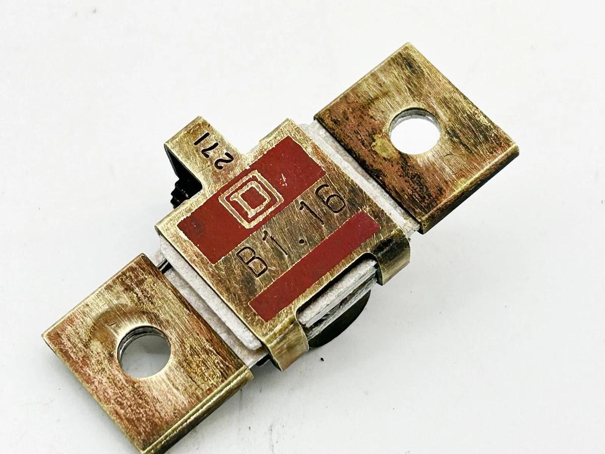New Lot of 3 Square D B1.16 Heater Element Overload Relay