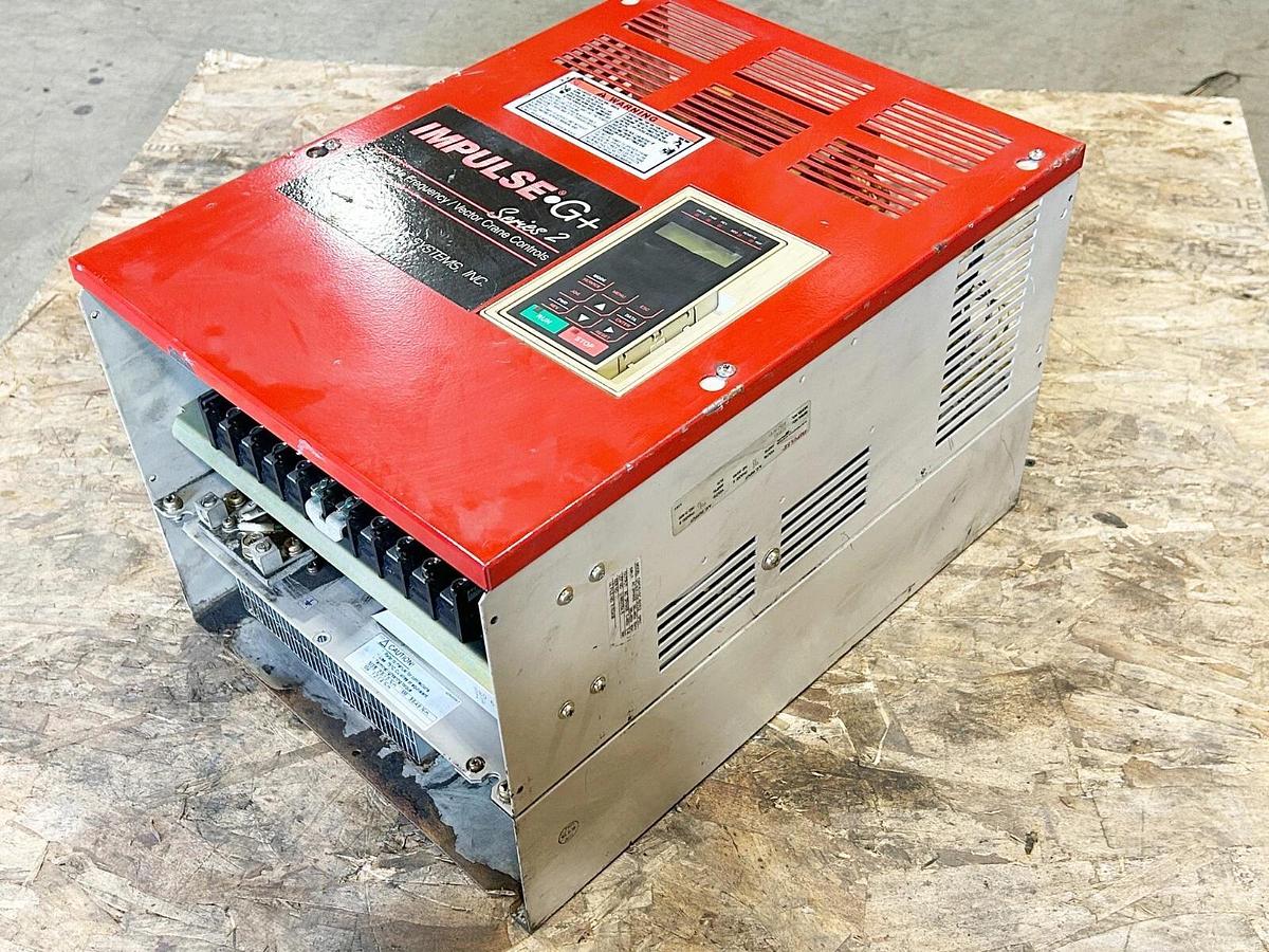Used Impulse 4052-AFG+ AC Drive 40HP 3Phase 460V 58A 50/60Hz