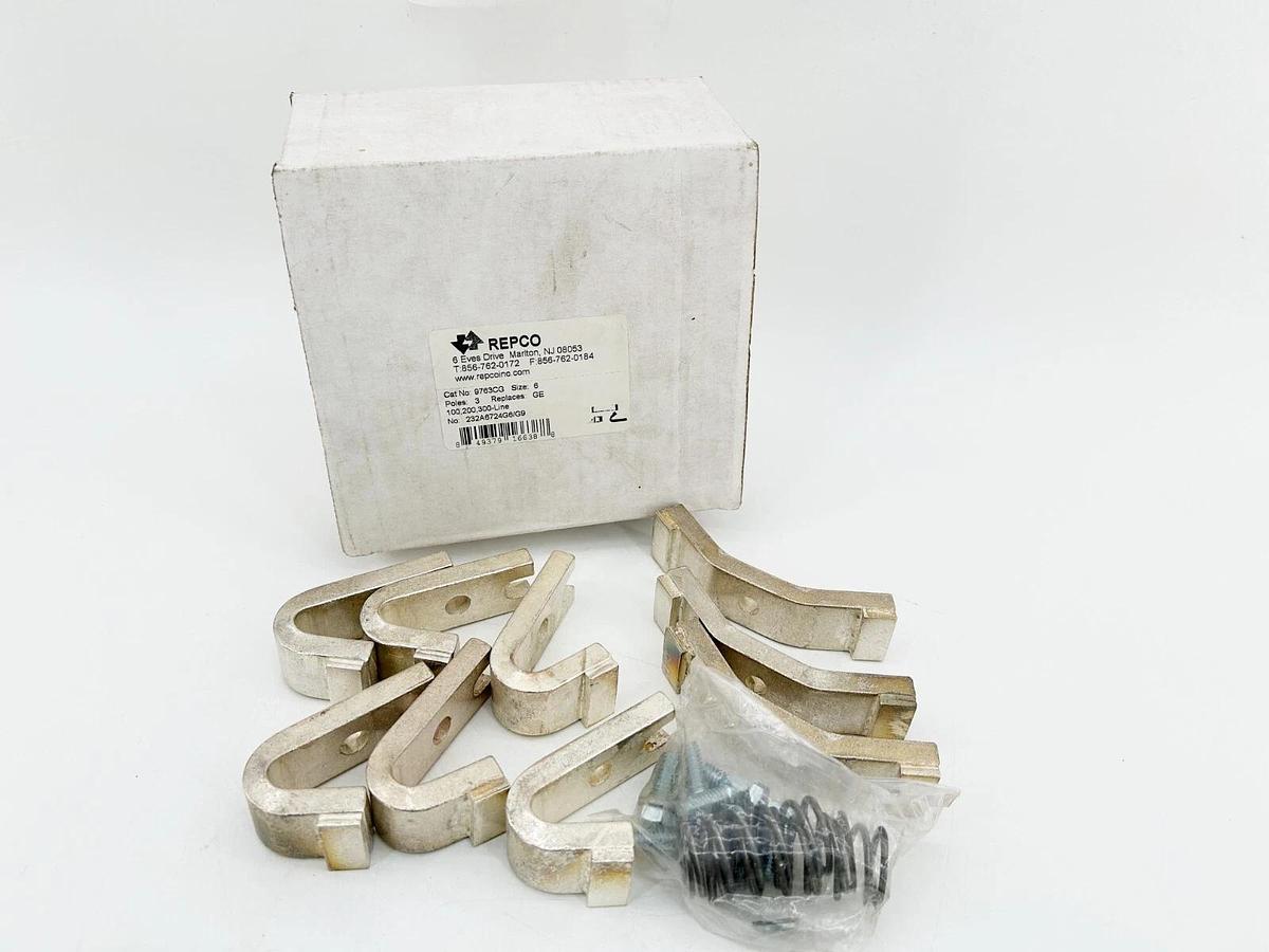 New Repco 9763CG GE 100/200/300 Replacement Contact Set Size 6 3P 232A6724G6/G9