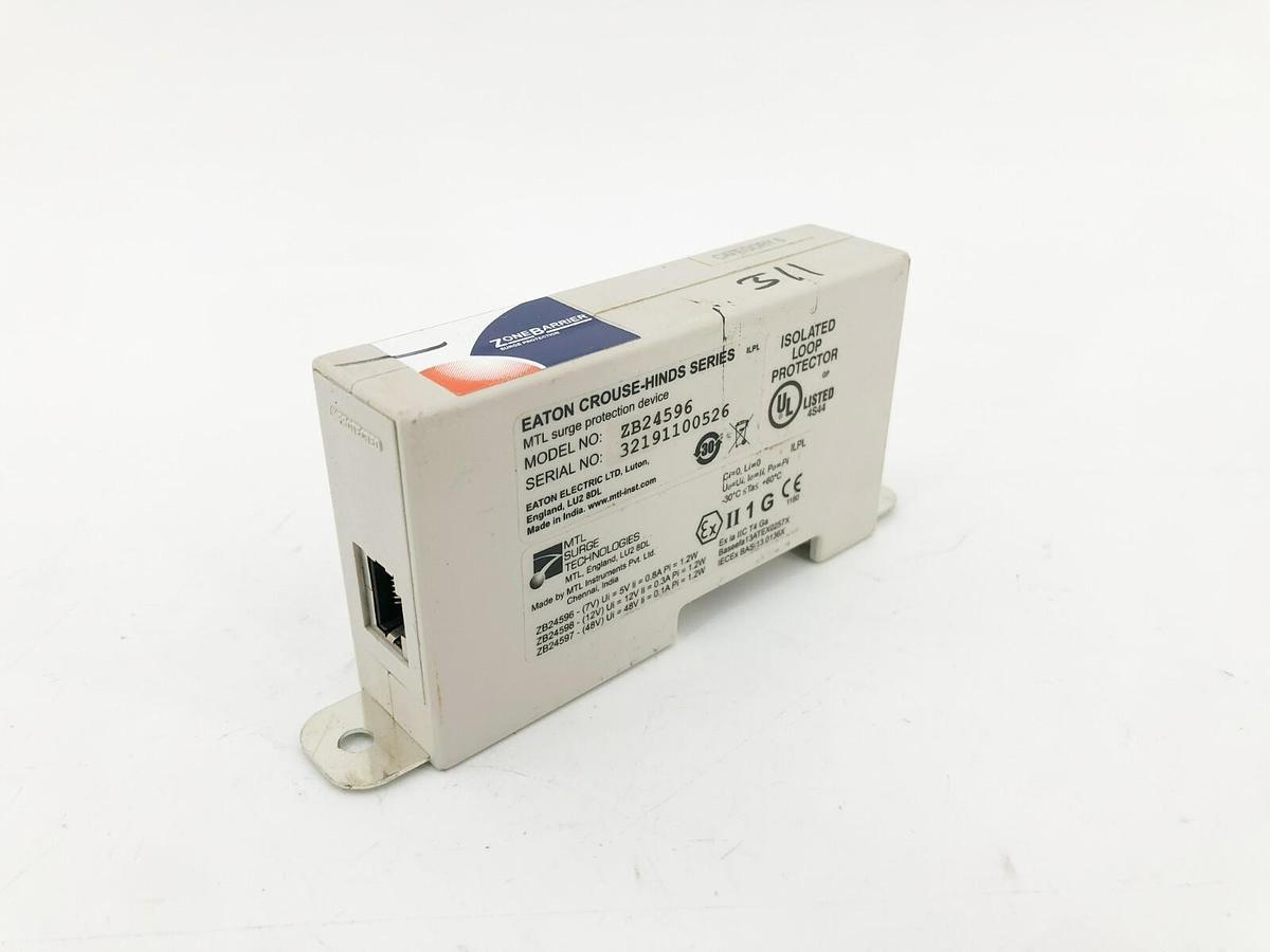 Used MTL Zone Barrier ZB24596 Surge Protection Device