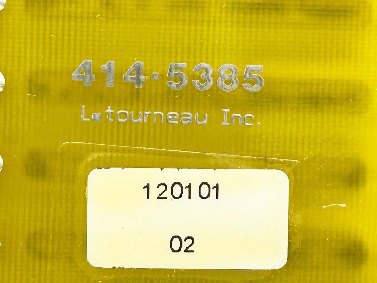 Used LeTourneau 414-5365-01 Thermistor Temp Card 414-5385