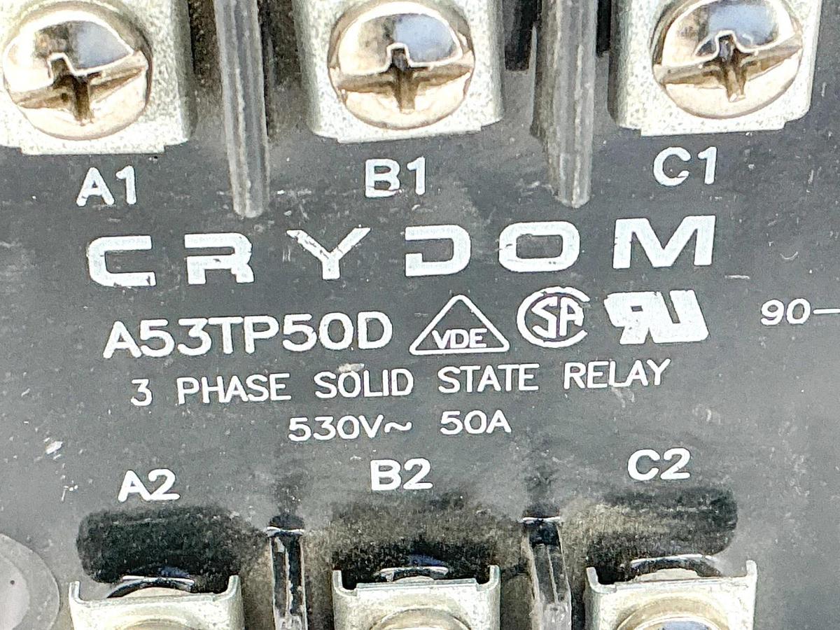 New Crydom A53TP50D Solid State Relay 3PH 530V 50A - No Box