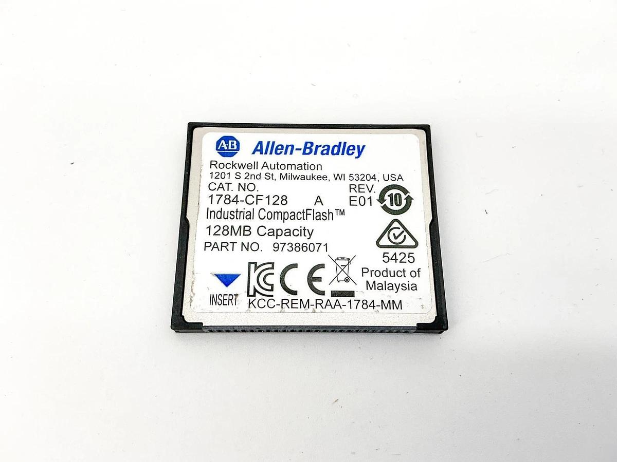 New Allen Bradley 1784-CF128 Industrial Compact Flash 128MB 97386071
