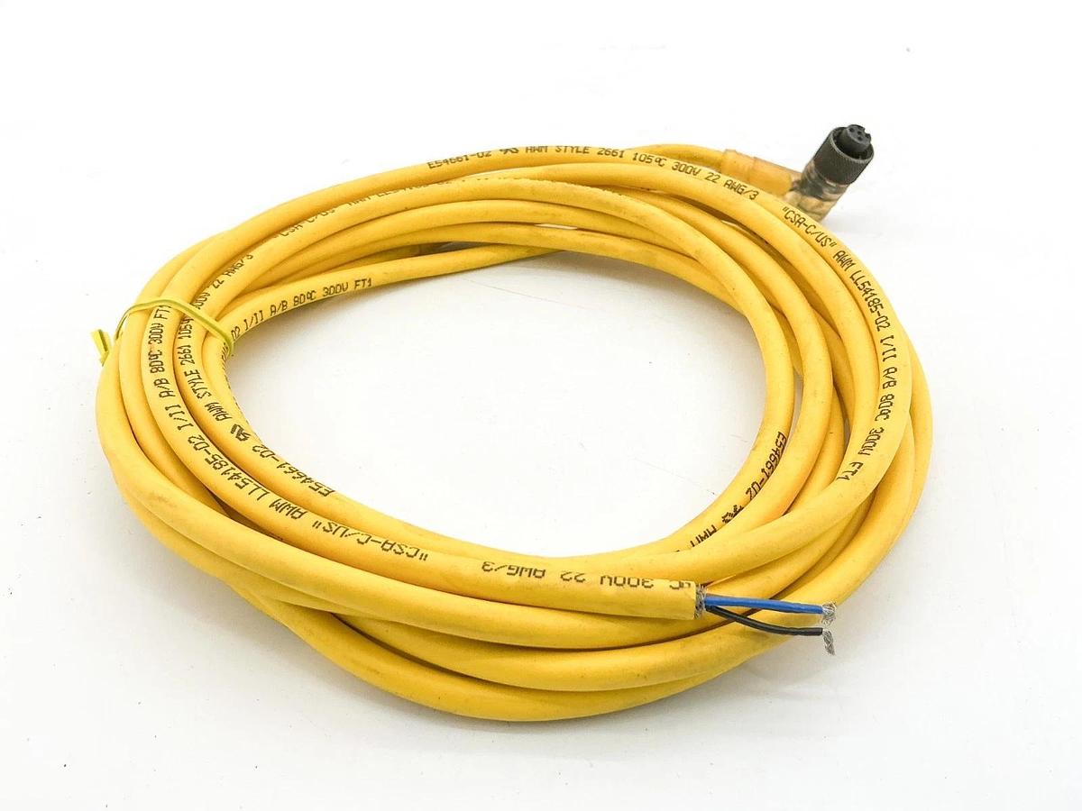 New Allen Bradley 889D-N4AC-5 Cable 4Pin DC Micro Right Angle W/LED- No Box