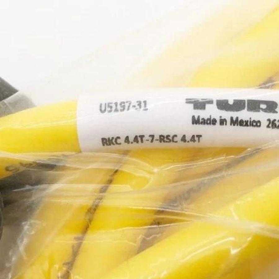 New Turck RKC 4.4T-7-RSC 4.4T Eurofast Double Ended Cord 250V 4A U5197-31