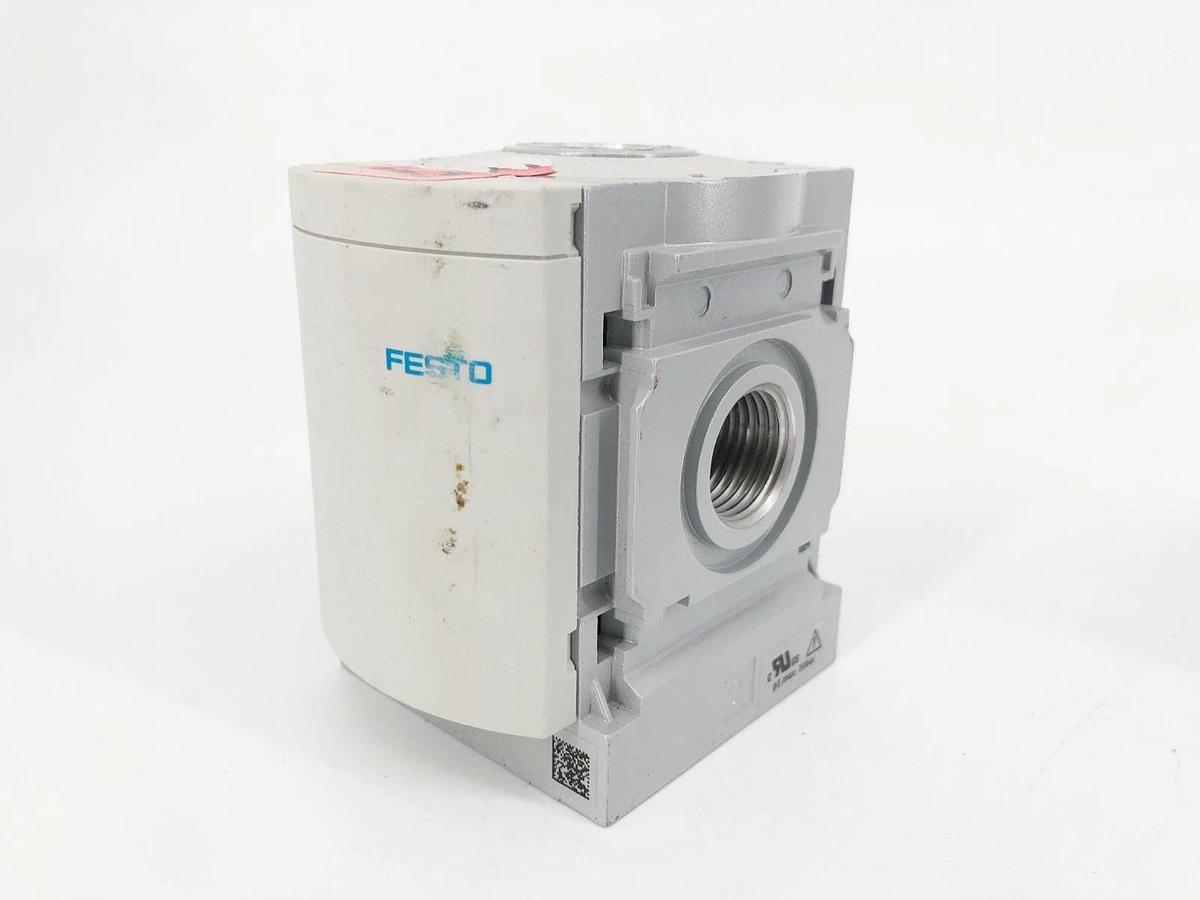 Used Lot of 2 Festo MS6-FRM-1/2-UL1 Branching Modules 300psi 527676