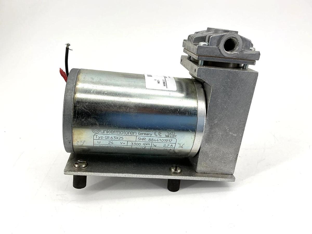 Used KNF UNPK09DC Swing Piston Gas Pump No: 1.9345865 24VDC 15 I/min 101.5 PSIG